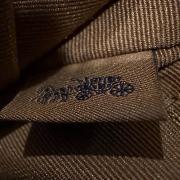 Coach Hudson Double Handle Tote in Signature Chambray Denim Blue New with Tags - Picture 8 of 9